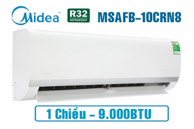 Điều hòa Midea 1 chiều 9.000BTU MSAFII-10CRN8