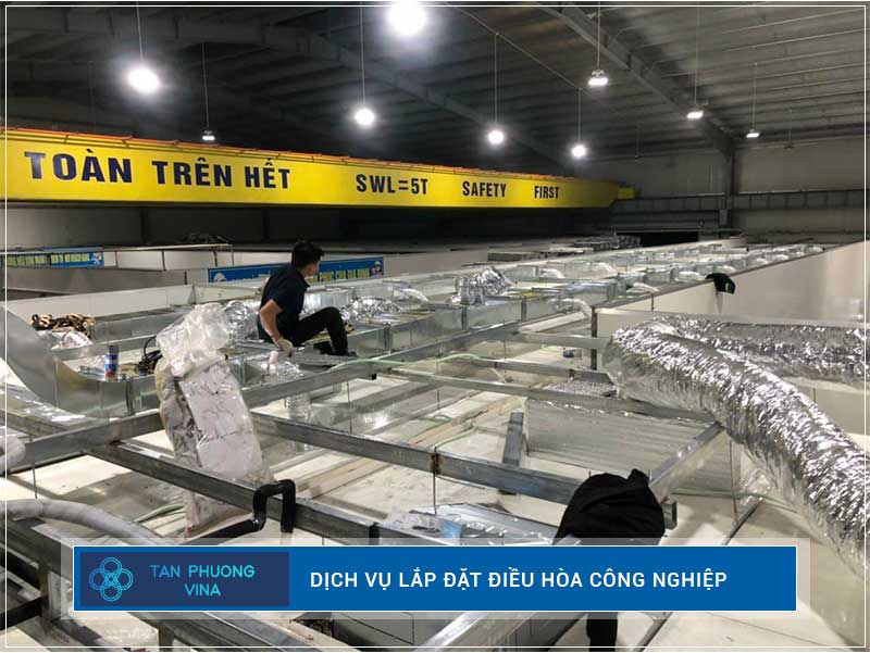 dịch vụ lắp đặt điều hòa công nghiệp