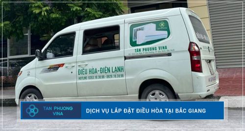 Dịch vụ lắp đặt, bảo dưỡng và sửa điều hòa tại Bắc Giang