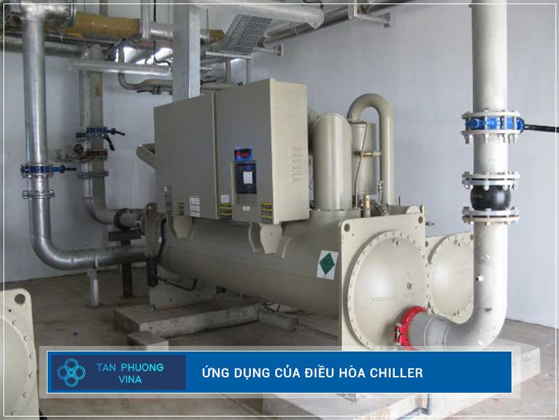 Ứng dụng của điều hòa Chiller trong công nghiệp