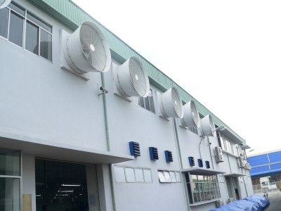 Lắp thông gió nhà xưởng tại Bắc Giang