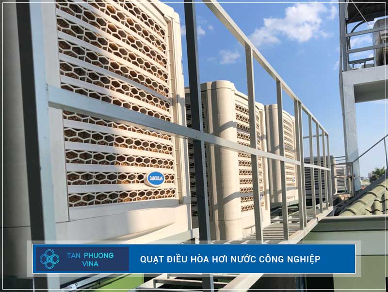 Quạt điều hòa hơi nước công nghiệp