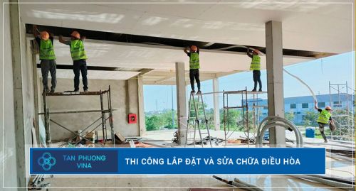 Thi công lắp đặt điều hòa tại Bắc Ninh